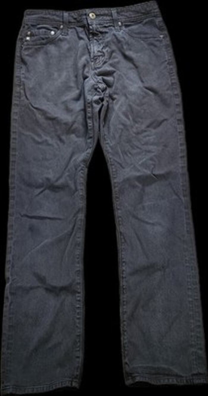 AG Adriano Goldschmied Jeans Mens 30X32 Black The Everett Slim Straight